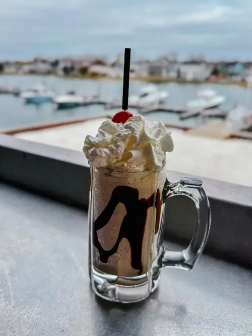 Frozen mudslide