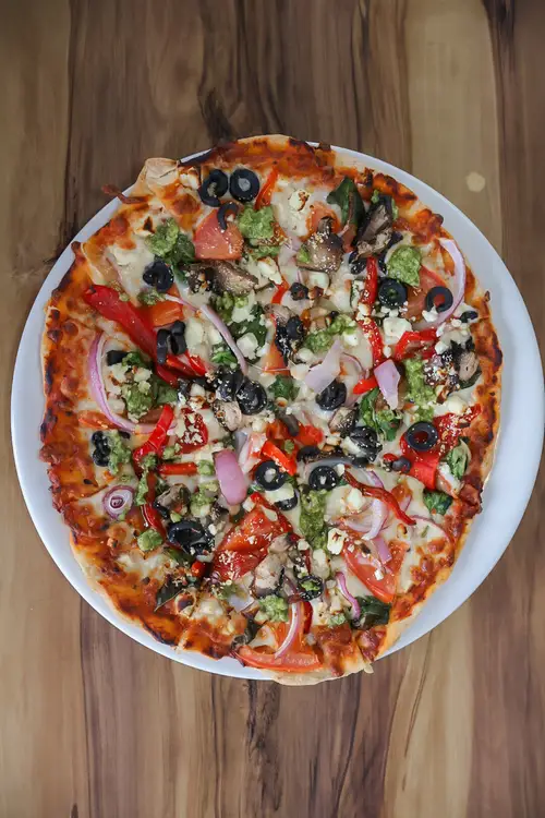 Grilled pizza