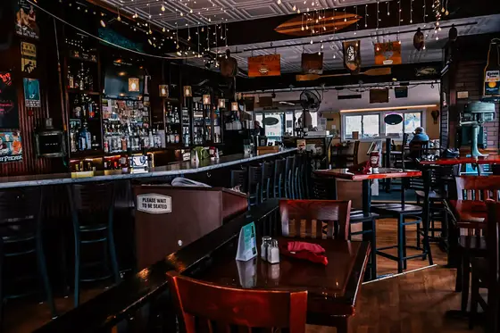 The bar