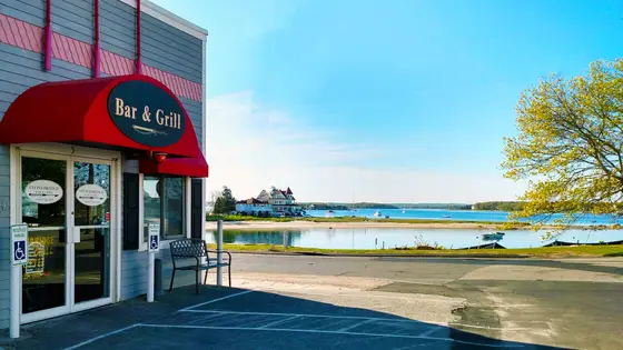 Seaside entrance
